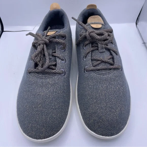 ALLBIRDS merino wool gray classic runner sneakers women Size 11 - Picture 3 of 11